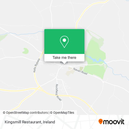 Kingsmill Restaurant map