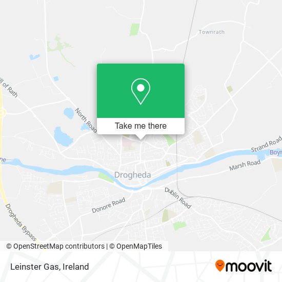 Leinster Gas map