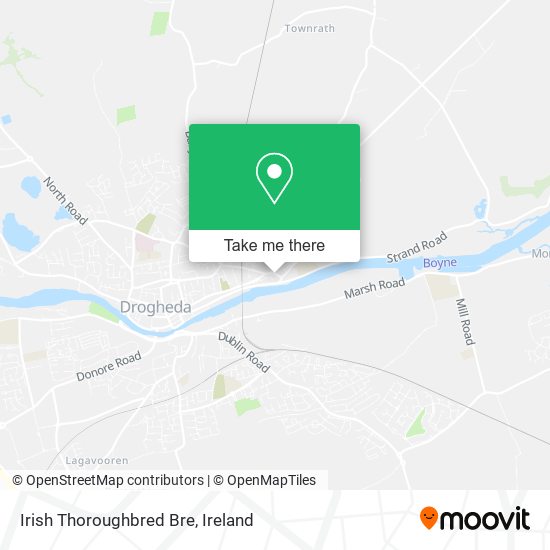 Irish Thoroughbred Bre map