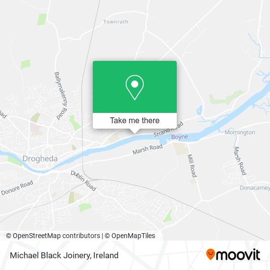 Michael Black Joinery map