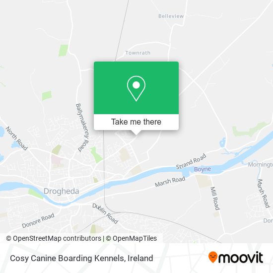 Cosy Canine Boarding Kennels map