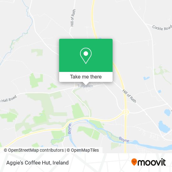 Aggie's Coffee Hut map