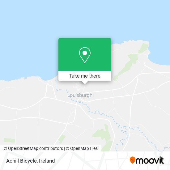 Achill Bicycle map
