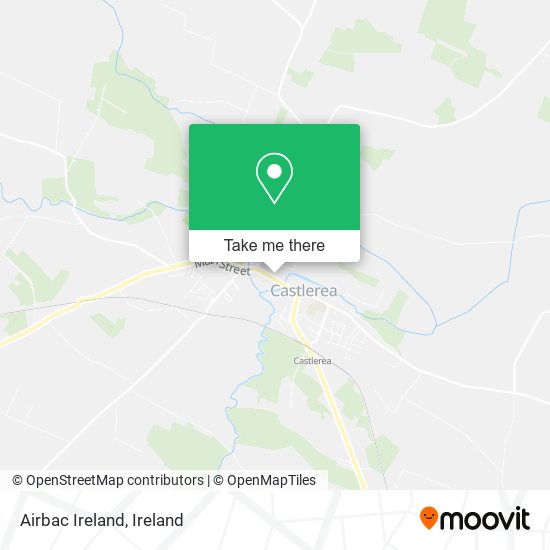 Airbac Ireland map