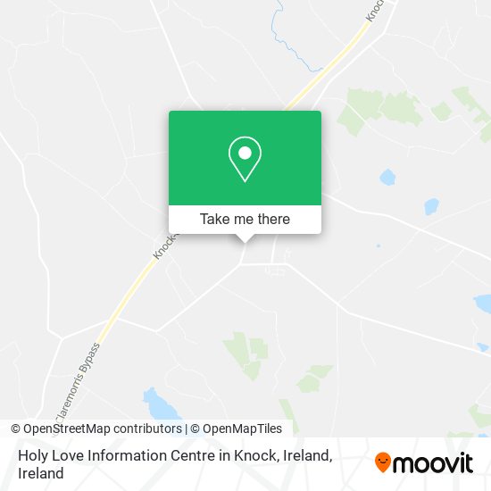 Holy Love Information Centre in Knock, Ireland plan