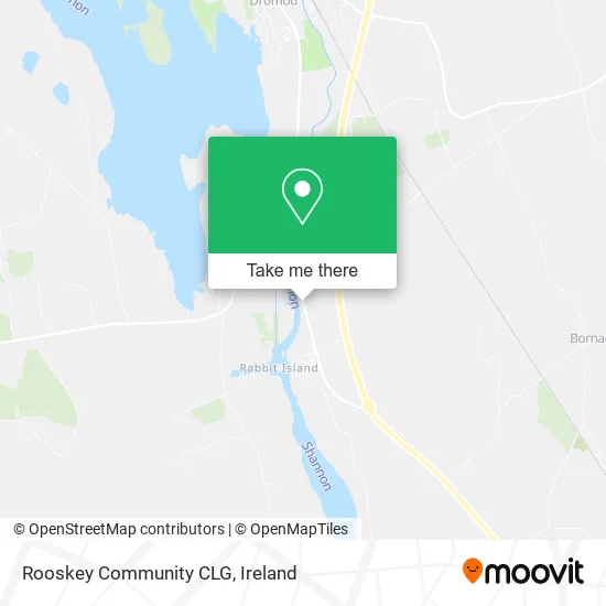 Rooskey Community CLG map