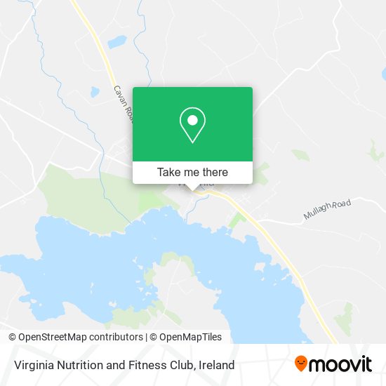 Virginia Nutrition and Fitness Club map