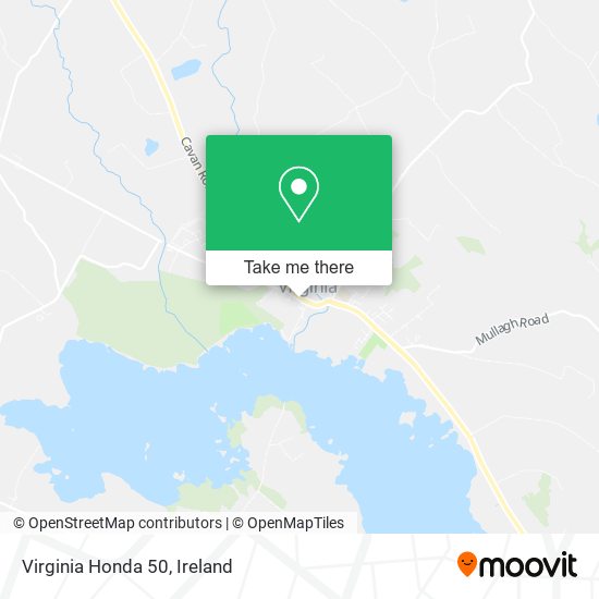 Virginia Honda 50 map