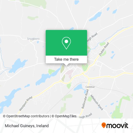 Michael Guineys map