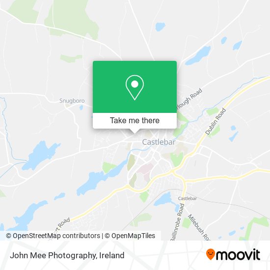 John Mee Photography map