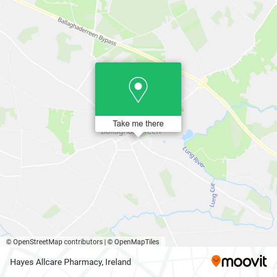 Hayes Allcare Pharmacy map