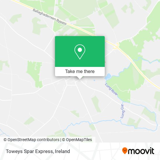 Toweys Spar Express map