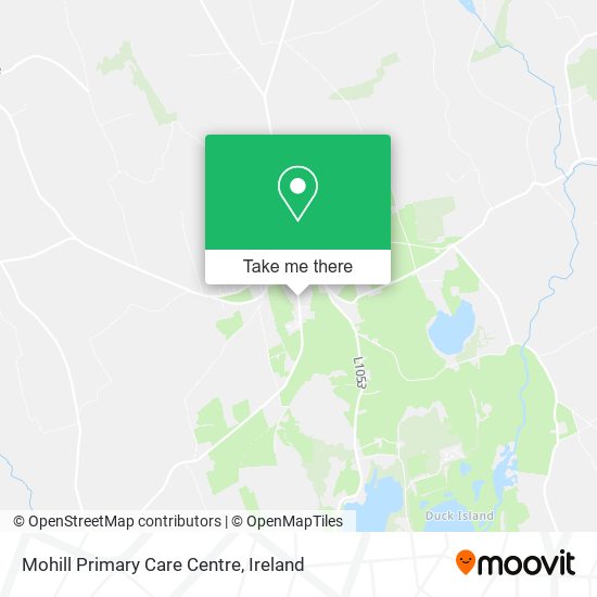 Mohill Primary Care Centre map
