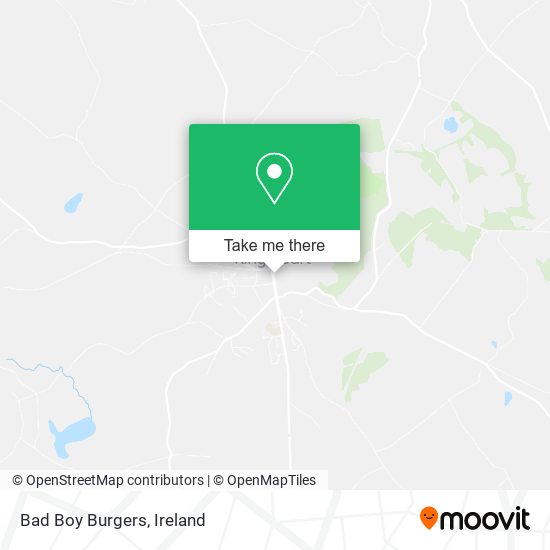 Bad Boy Burgers map