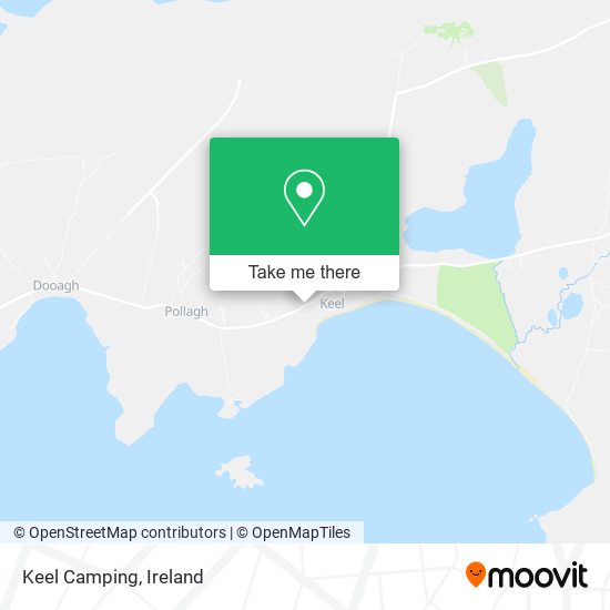 Keel Camping map