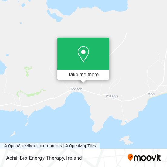 Achill Bio-Energy Therapy map