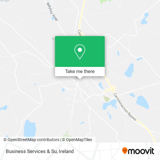 Business Services & Su map