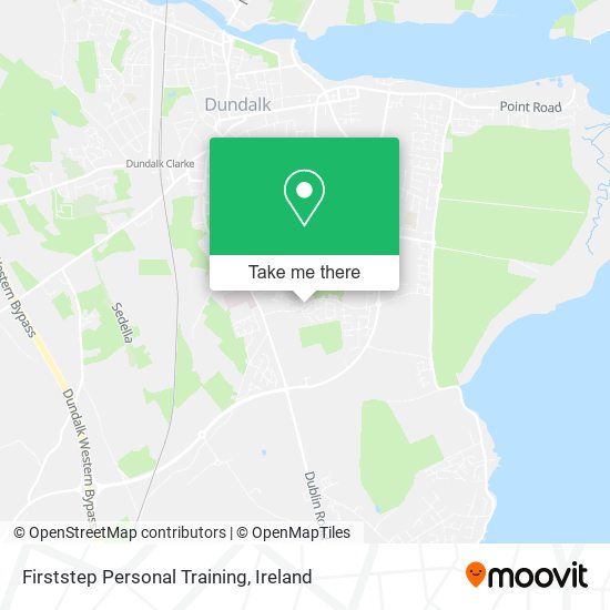 Firststep Personal Training map