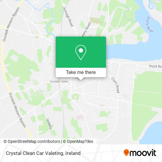 Crystal Clean Car Valeting map