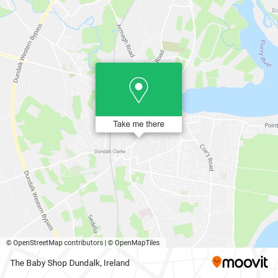 The Baby Shop Dundalk map