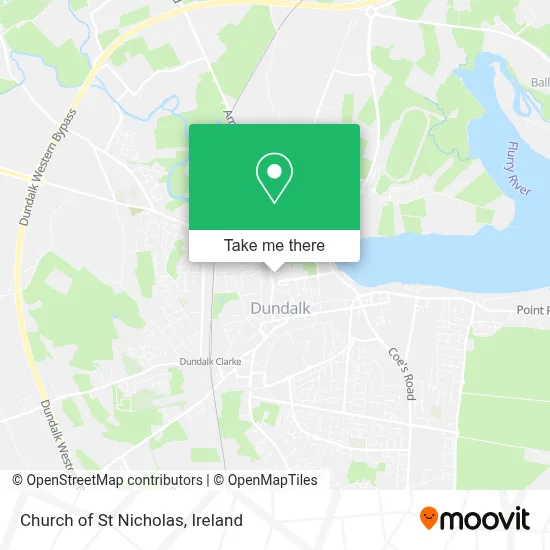 Church of St Nicholas map