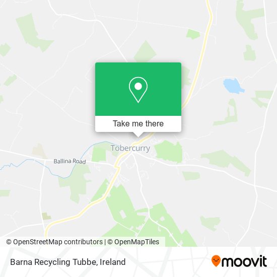Barna Recycling Tubbe map
