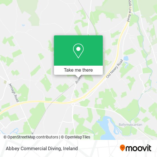 Abbey Commercial Diving map