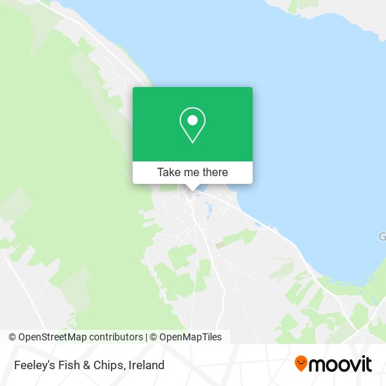 Feeley's Fish & Chips map