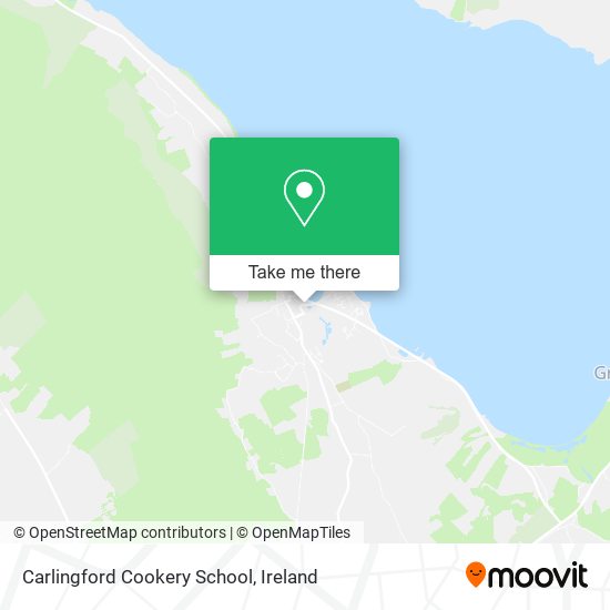 Carlingford Cookery School map