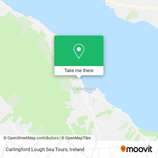 Carlingford Lough Sea Tours map