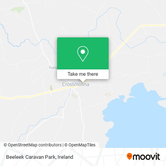 Beeleek Caravan Park map