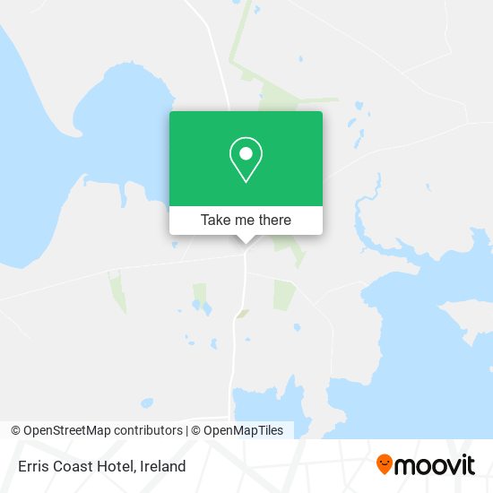 Erris Coast Hotel map