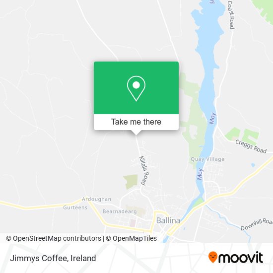 Jimmys Coffee map
