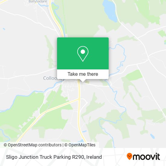 Sligo Junction Truck Parking R290 map