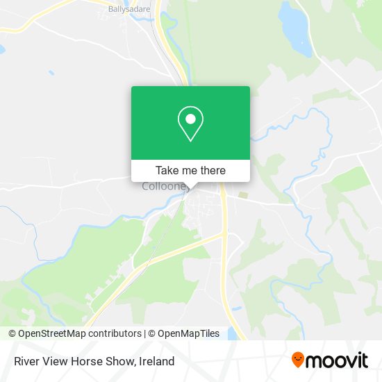 River View Horse Show map