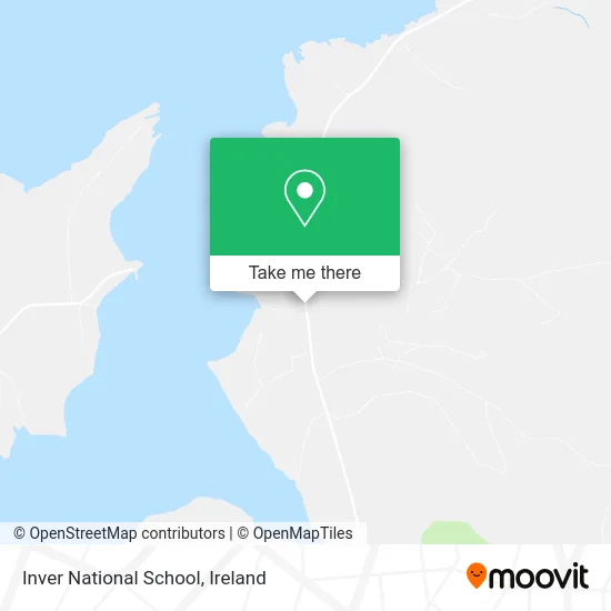 Inver National School map