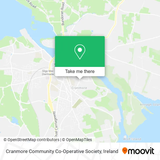 Cranmore Community Co-Operative Society map
