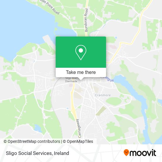 Sligo Social Services map