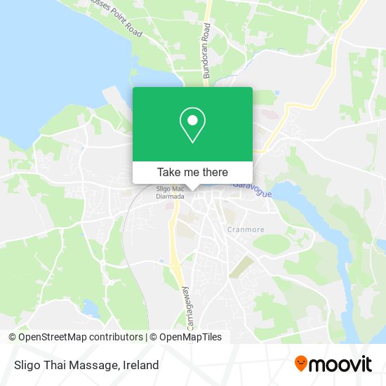 Sligo Thai Massage map