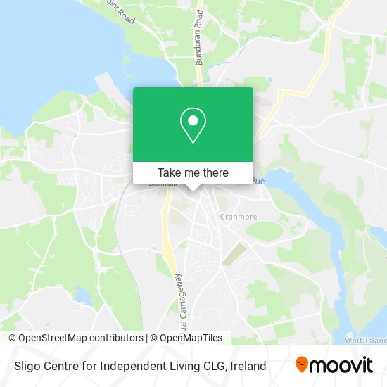 Sligo Centre for Independent Living CLG map