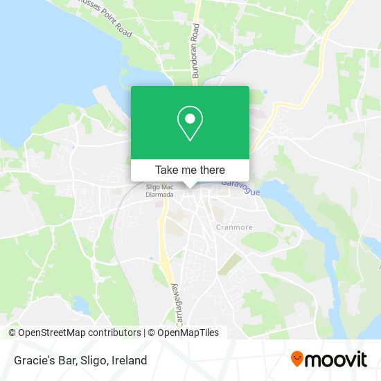 Gracie's Bar, Sligo plan