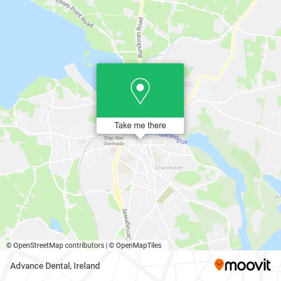 Advance Dental map