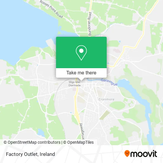 Factory Outlet map