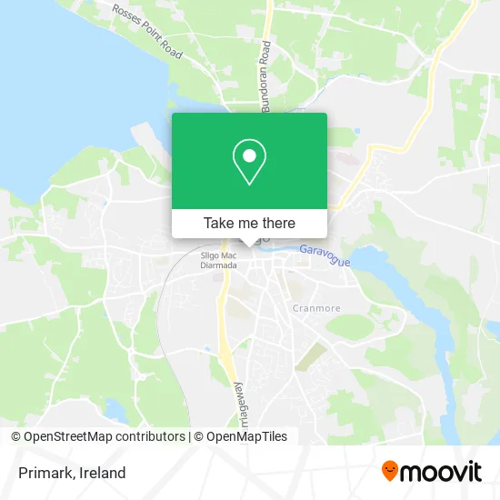 Primark map