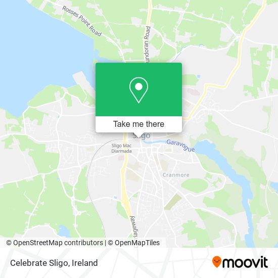 Celebrate Sligo map