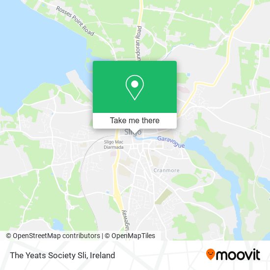 The Yeats Society Sli map