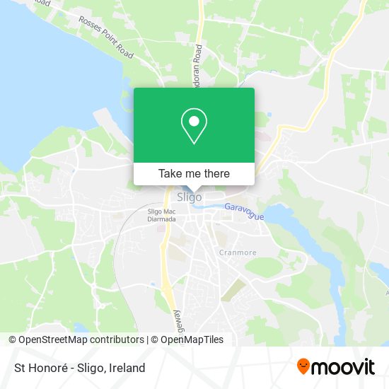 St Honoré - Sligo map
