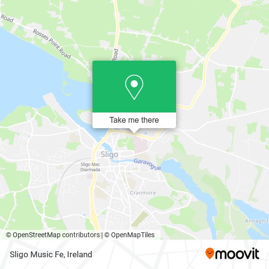 Sligo Music Fe map