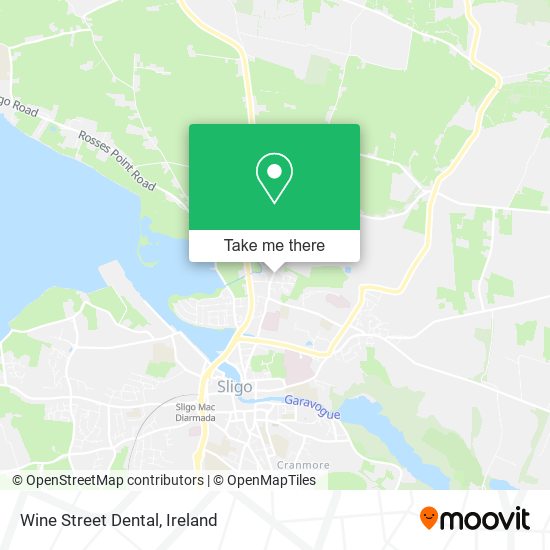 Wine Street Dental map