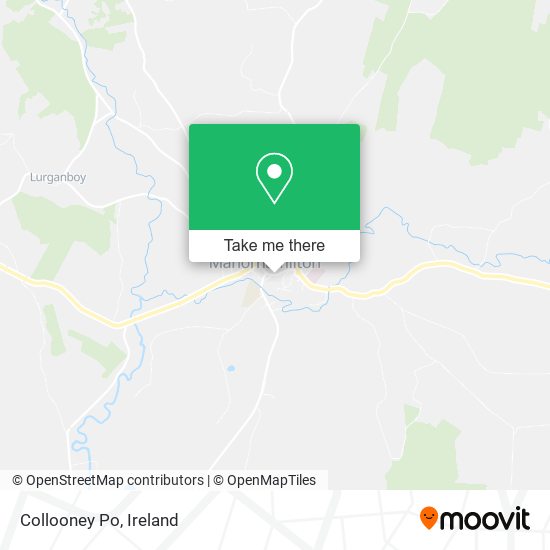 Collooney Po map